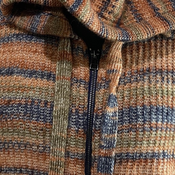 Charlie B Women SpaceDye‎ Zip up Sweater - Picture 4 of 7